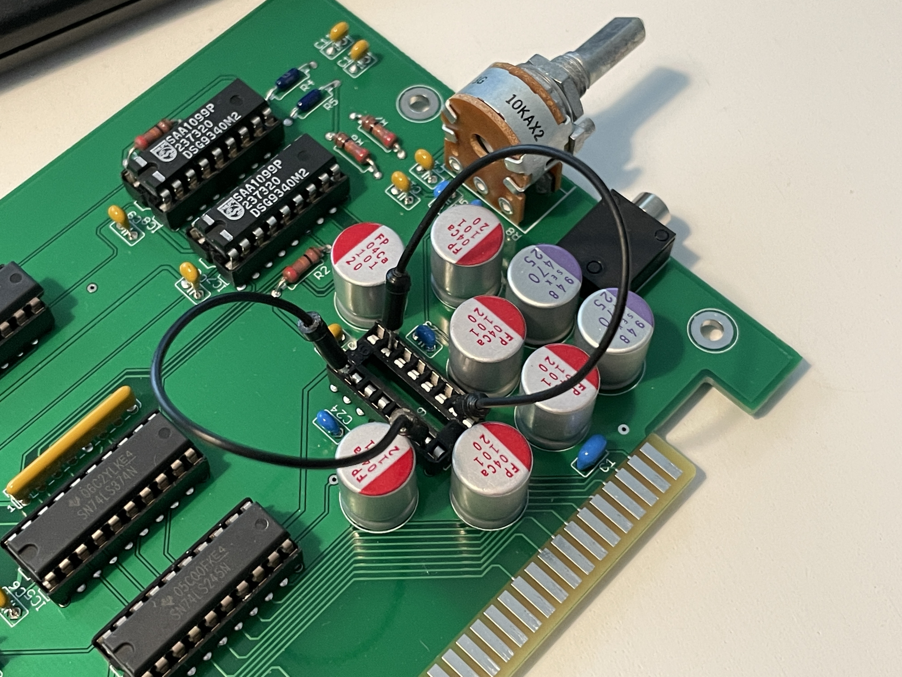 MUS-1099 with amplifier IC bridged
